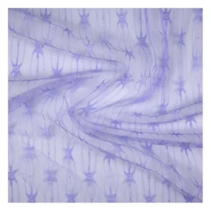THM004 Cheap Textile Jacquard 100% Nylon Tulle Mesh Net Fabric Luxurious Wedding Bridal Tulle for Girls Dress