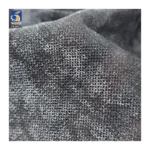 YX292 100gsm Wholesale Four Way Stretch Velvet Mesh Fabric for Women Shirt Fabric