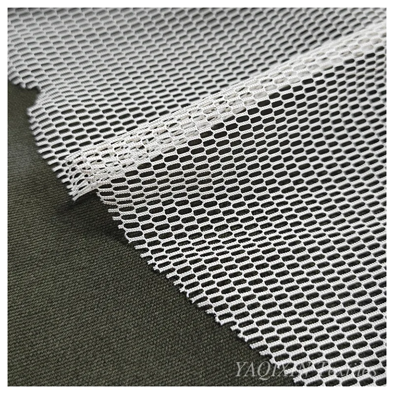 60gsm 95 Nylon and 5 Elastane Spandex Sports Athletic Fabric 4 Way Stretch Nylon Spandex Power Mesh Fabric
