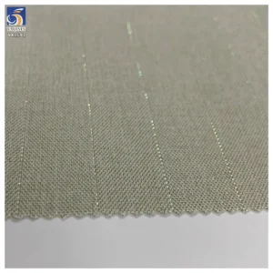 YX1191 210gsm 95% Polyester 5% Spandex Big Herringbone Twill Fabric for Woven Khaki Stretch Pants Jacquard Striped Fabric
