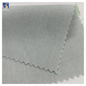 YX1191 210gsm 95% Polyester 5% Spandex Big Herringbone Twill Fabric for Woven Khaki Stretch Pants Jacquard Striped Fabric