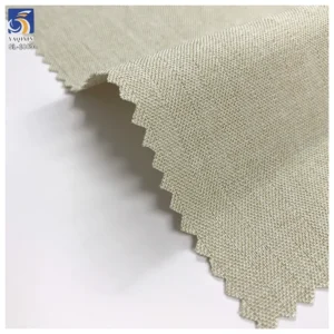 SL-1889 2026 Oatmeal Color 210gsm Khaki Mini Herringbone Poly Spandex Stretch Suit Fabric by the Meter