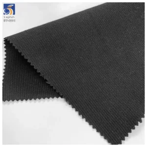 DV9996 255g Hot Selling Fashion Polyester Twill Black Suit Fabric 96% Polyester 4% Spandex Stretch Twill Fabric for Suit Pants