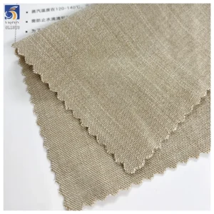 SL1373 220gsm Top Quality 45% Cellulose 50% Polyester 5% Spandex Blend Stretch Fabric Khaki Stretch Suit Pants Fabrics