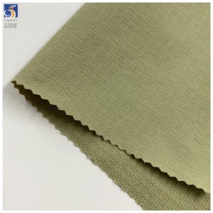 Y-183 180g 90% Nylon 10% Spandex Matte Olive Green Waterproof Stretch Mountaineering Activewear Fabric Stretch Wholesale