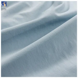 Y-192 150g Lightweight Water Resistant 90% Nylon 10% Spandex Washed Crinkle Stretch Wrinkle Fabric 150cm for Shirt Spring