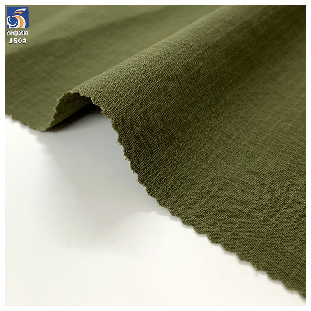 Y-150 Functional 140g 70D 90% Nylon 10% Spandex 4 Way Stretch Waterproof Anti Static Grid Fabric for Outdoor Jacket Pants