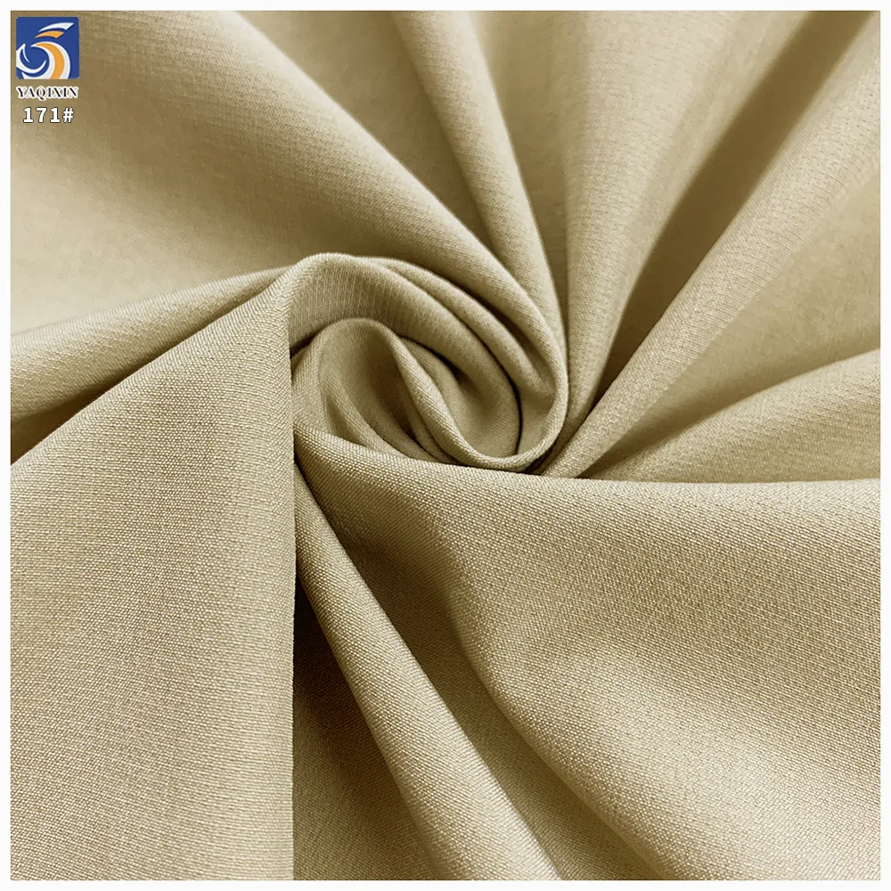 Y-171 160g Bulk Order 160D Antistatic 90% Nylon 10% Spandex Soft Matte Stretch Fabric 150cm for Outdoor Jacket