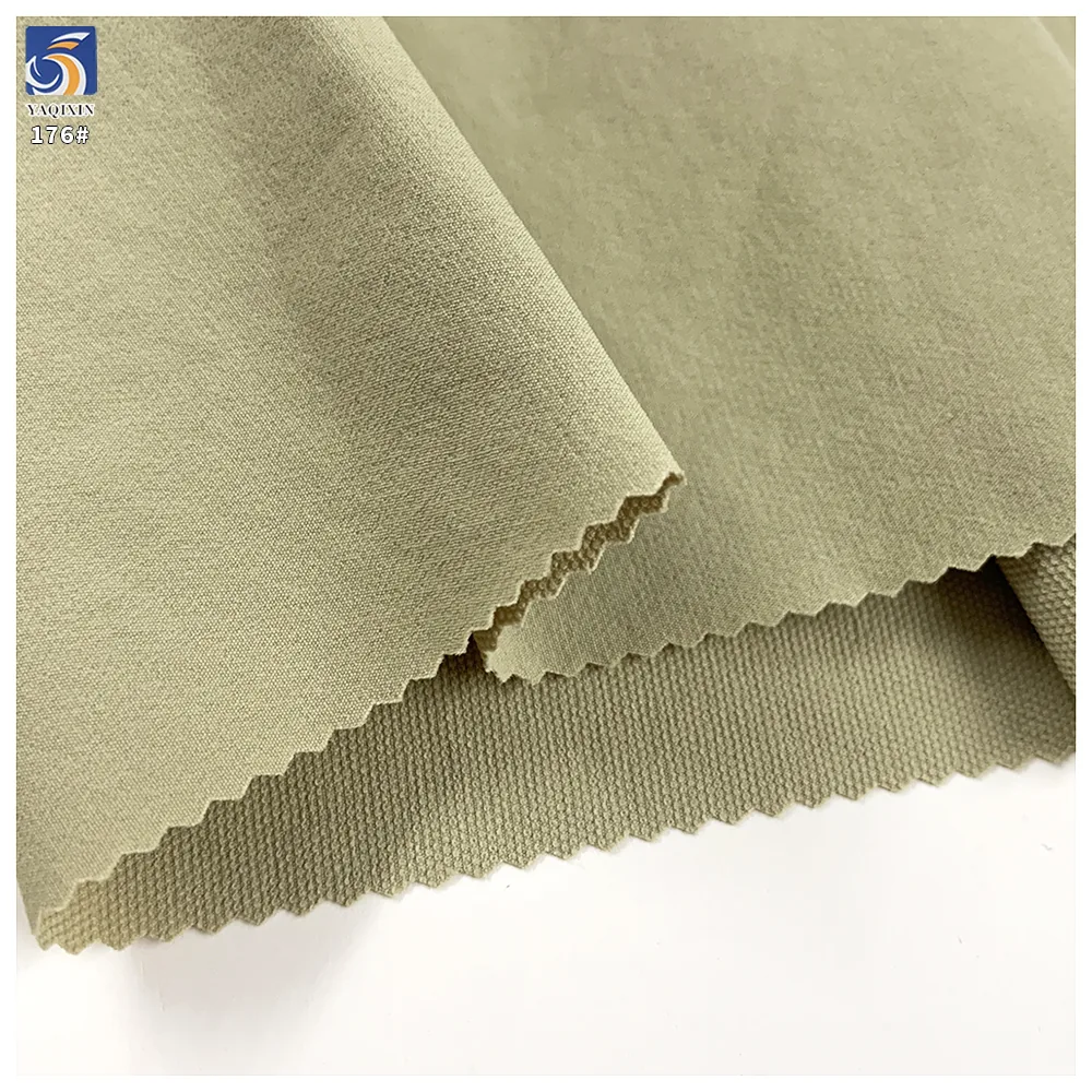 Y-176 High Stretch 120g 90% Nylon 10% Spandex Anti-Wrinkle Matte Pearl Texture Stretch Fabric 150cm for Sportswear