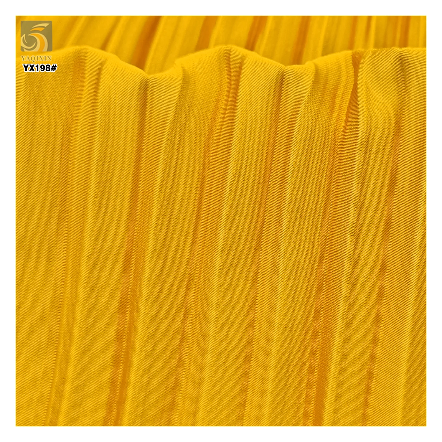 Cheap 4810 Polyester Matte Dull Pleated Satin Fabric 150gsm 7mm Size Pleated Accordion Satin Fabric Straightening Measurement