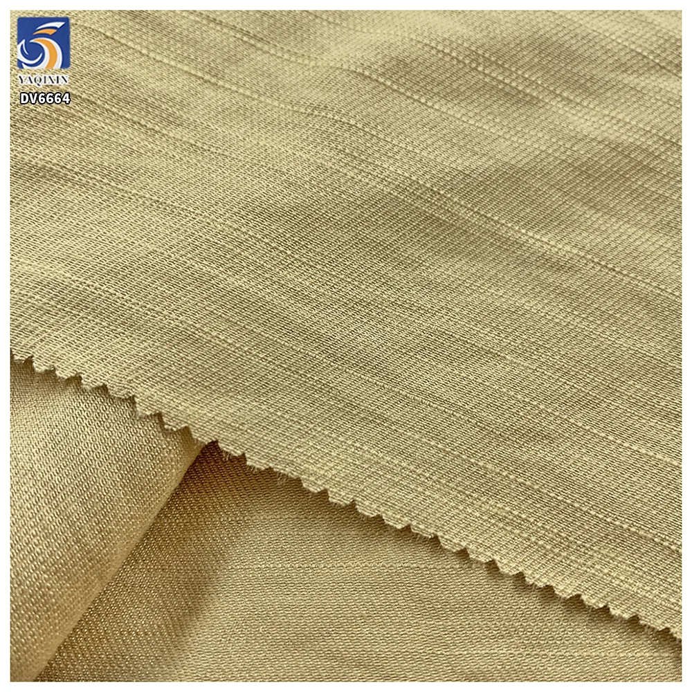 DV-6664 100gsm Silky Touch 85% Rayon 15% Polyester Blend Dress Fabric Soft Drape Airy Comfort Chiffon Clothing Fabric