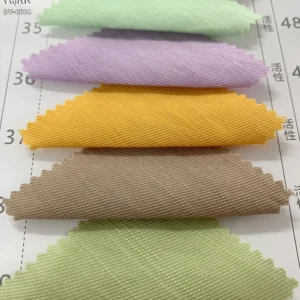 DV-6664 100gsm Silky Touch 85% Rayon 15% Polyester Blend Dress Fabric Soft Drape Airy Comfort Chiffon Clothing Fabric