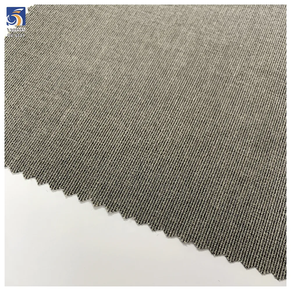 SL-1377 Solid 250gsm Premium TR Polyester Rayon Spandex Stretch Suiting Fabric Wrinkle Resistant TR Fabric for Business Suit