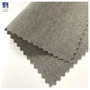 SL-1377 Solid 250gsm Premium TR Polyester Rayon Spandex Stretch Suiting Fabric Wrinkle Resistant TR Fabric for Business Suit
