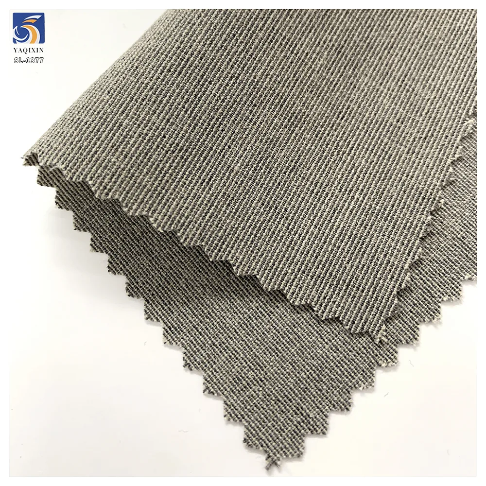 SL-1377 Solid 250gsm Premium TR Polyester Rayon Spandex Stretch Suiting Fabric Wrinkle Resistant TR Fabric for Business Suit