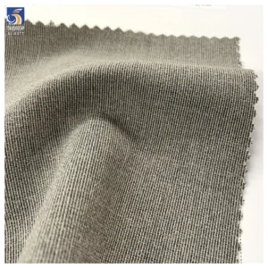 SL-1377 Solid 250gsm Premium TR Polyester Rayon Spandex Stretch Suiting Fabric Wrinkle Resistant TR Fabric for Business Suit