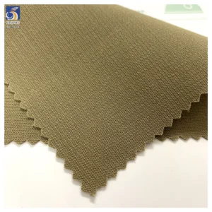 SL-1832 High Quality 250gsm TR Stretch Polyester Rayon Spandex Stretch Khaki Suiting Fabric Wrinkle Resistant for Mens Suit