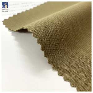 SL-1832 High Quality 250gsm TR Stretch Polyester Rayon Spandex Stretch Khaki Suiting Fabric Wrinkle Resistant for Mens Suit
