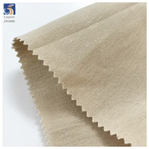 DV-6669 New Light Khaki Neutral Color 70% Rayon 30% Polyester Woven Blend Clothing Woman's Suiting Fabric From China