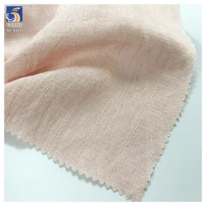 DV-6665 High Quality 100gsm 85 Rayon 15 Polyester Sustainable/Eco Friendly Women Summer Dress Blouse Fabric OEM Chiffon