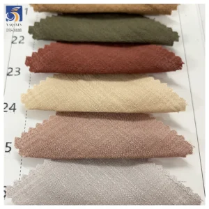DV-6665 High Quality 100gsm 85 Rayon 15 Polyester Sustainable/Eco Friendly Women Summer Dress Blouse Fabric OEM Chiffon