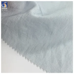 SL-6707 75gsm Soft Rayon Ten-cel Nylon Blend Crepe Fabric Plain Lightweight Breathable for Spring Summer Dress Blouse