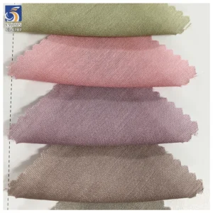 SL-6707 75gsm Soft Rayon Ten-cel Nylon Blend Crepe Fabric Plain Lightweight Breathable for Spring Summer Dress Blouse