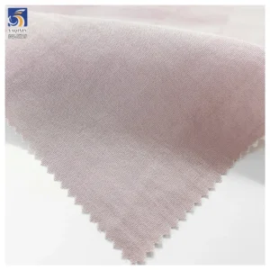 DV-6725 115g Pastel Pink 60% Nylon 40% Rayon Soft Feel Skin Friendly Summer Fabric Lightweight for Womens Blouse Shirt