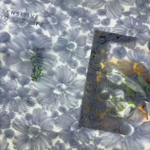 YX1426 3D Daisy Flower Tulle Embroidery Fabric Mesh 135cm New Style Girls Princess Puffy Dress Party Gown Textile Factory Direct