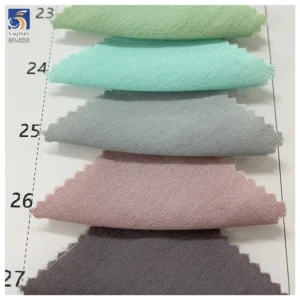 DV-6725 115g Pastel Pink 60% Nylon 40% Rayon Soft Feel Skin Friendly Summer Fabric Lightweight for Womens Blouse Shirt