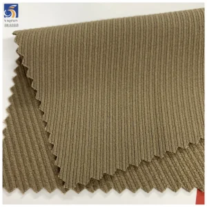 SL1835 250g 76% Polyester 21% Cotton 3% Spandex Big Twill Fabric Anti-Wrinkle 4 Way Stretch Tr Khaki Twill Fabric for Suit