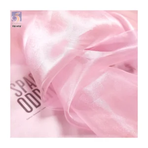 YX147 2025 New Pearl Yarn Glossy Organza Bright Silk Encrypted Glass Yarn for Yarn Bag Bouquet Dress Dress Fabric