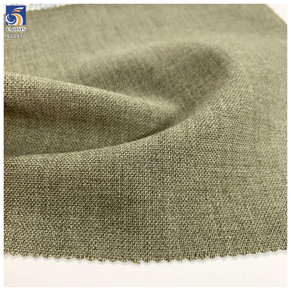 SL1850 Wholesale 280gsm Woven 65% Polyester 30% Cotton 5% Spandex Blend Stretch Cotton Fabric for Suit and Trousers
