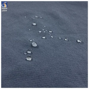 Y-190 70D 140g Anti-Wrinkle 90% Nylon 10% Spandex Matte Mini Grid Water Repellent High Stretch Fabric for Casual Wear Shorts