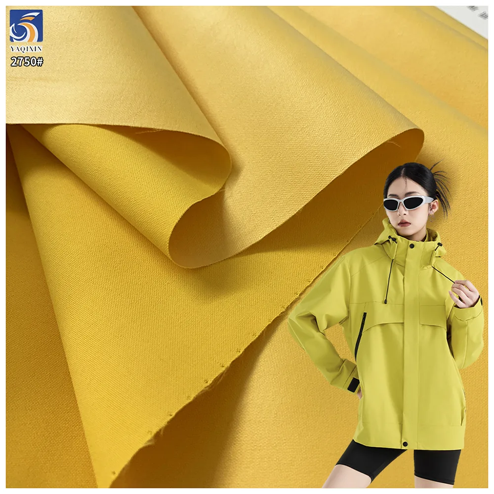YX2750 120gsm 150D Matte High Stretch Fabric 100% Polyester Waterproof Outdoor Windbreakers Fabric