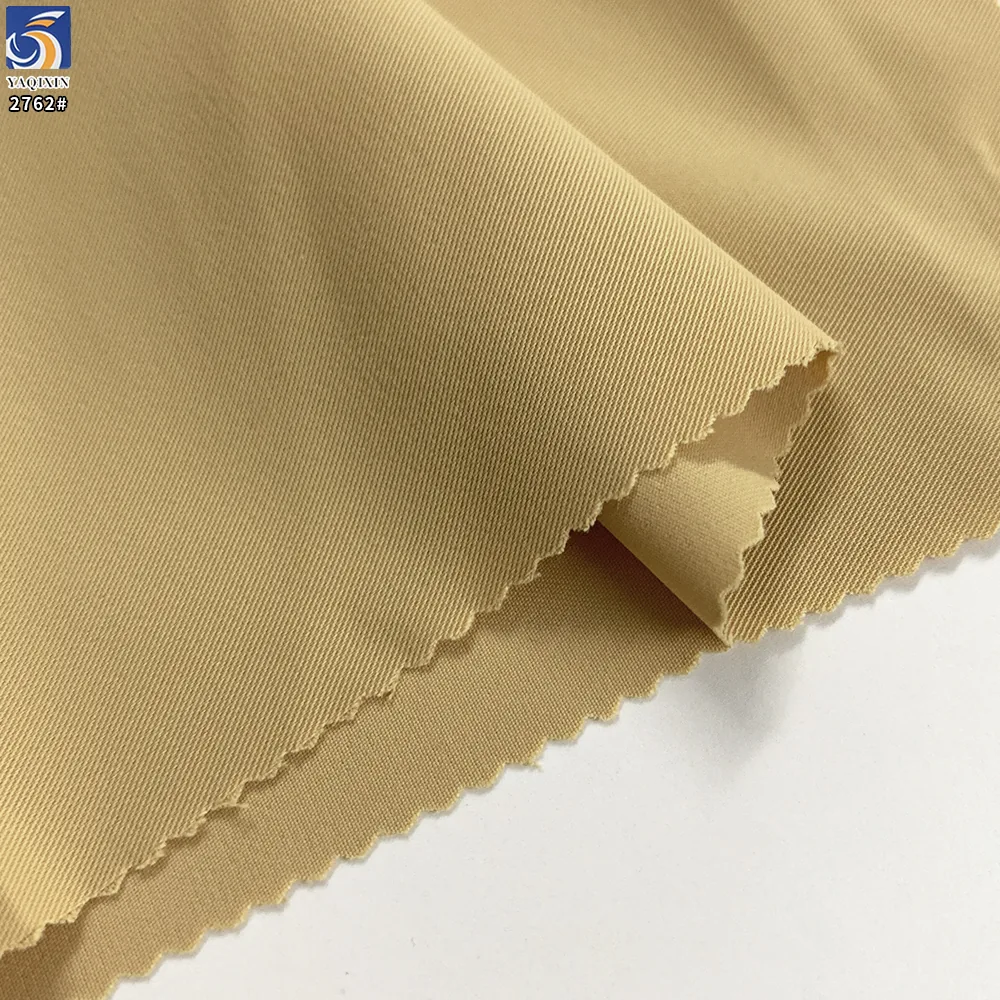 YX2762 150gsm Matte 2/1 Twill 88% Nylon 12% Spandex 4 Way Stretch Fabric for Casual Pants and Apparel