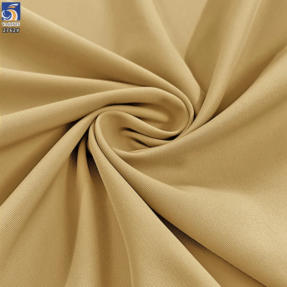 YX2762 150gsm Matte 2/1 Twill 88% Nylon 12% Spandex 4 Way Stretch Fabric for Casual Pants and Apparel