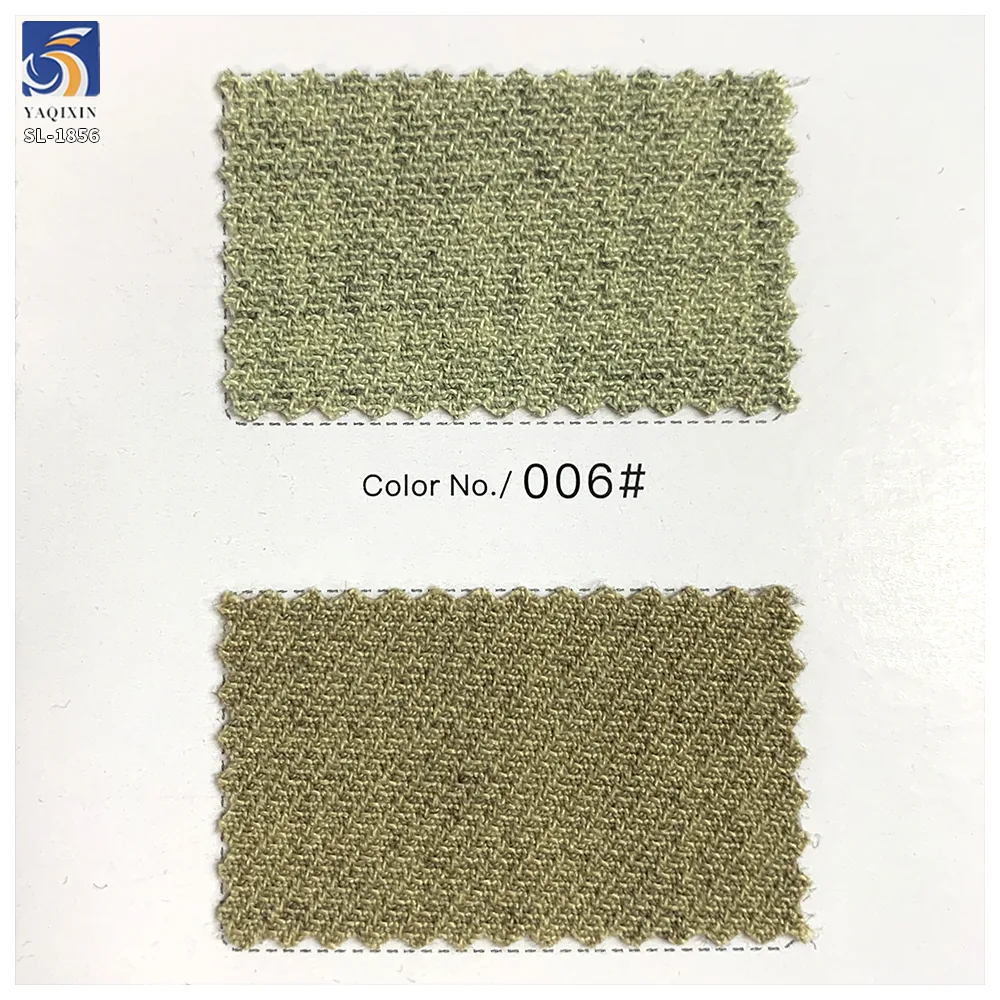 SL1856 280g New Fashion Suit Fabric for Women 65% Polyester 30% Rayon 5% Spandex Blend Stretch Twill Suit Fabric