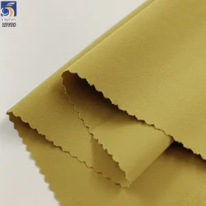 YX2767 130gsm 70D 40D 88% Nylon 12% Spandex 4 Way Stretch Matte Plain Weave Fabric for Outdoor Jackets