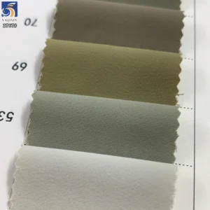 YX2767 130gsm 70D 40D 88% Nylon 12% Spandex 4 Way Stretch Matte Plain Weave Fabric for Outdoor Jackets