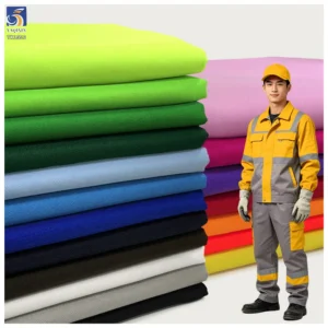 YX1553 100% Polyester Gabardine Twill Fabric 150D X 300D for Workwear Uniforms Vests and Aprons