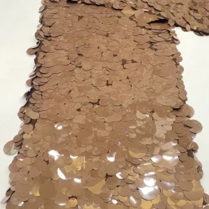 YX1579 600gsm Oversized Sequin Embroidery Fabric for Evening Dresses Gowns Stage Costumes and Fashion Apparel