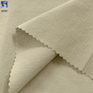 YX2087 110gsm Lightweight 88% Nylon 12% Spandex Jacquard Grid Fabric 4 Way Stretch for Hiking Jackets and Sportswear