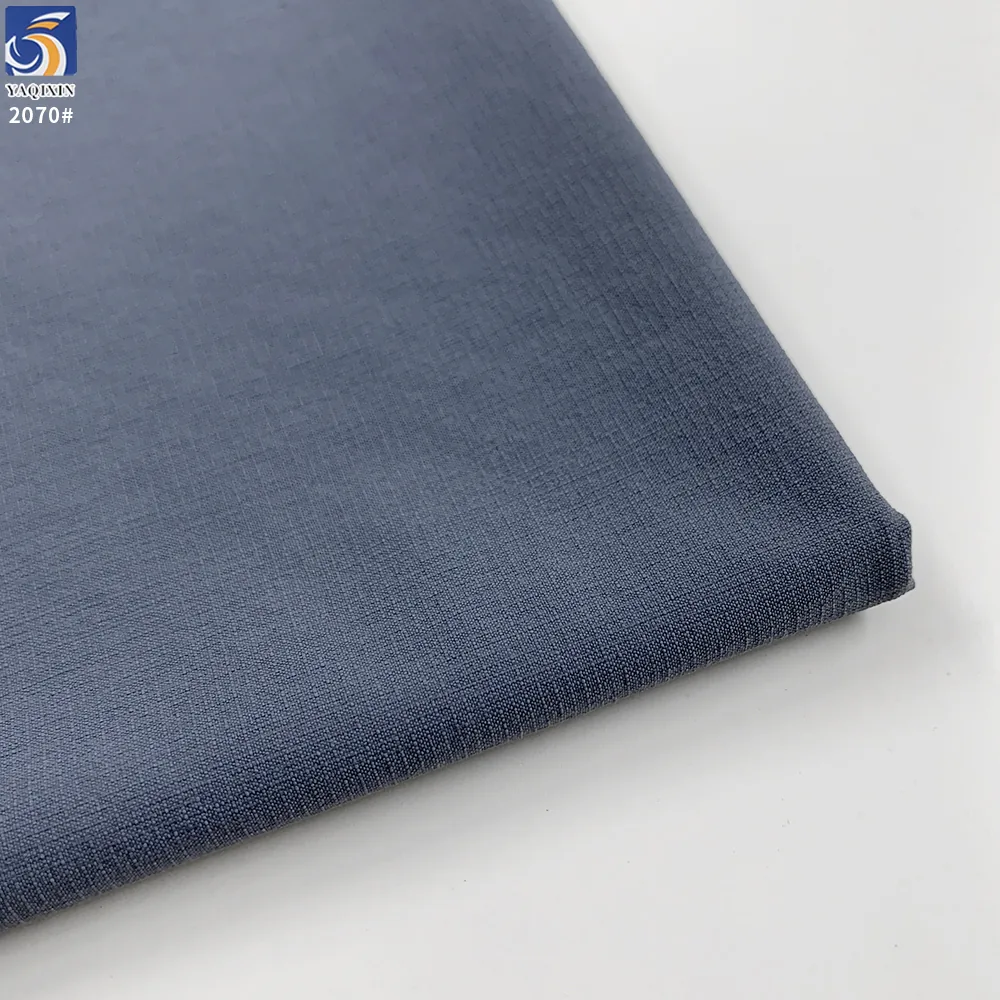 YX2070 140gsm 70D Mini Grid 90% Nylon 10% Spandex Fabric 4 Way Stretch Matte Water Repellent Outdoor Fabric