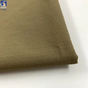 YX2063 185gsm Nylon Spandex Mountaineering Fabric Matte Jacquard Mini Grid Texture 4 Way Stretch Fabric for Hiking Wear