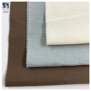 A2488 High Quality 20S 130gsm Washed Linen 100% Cotton Fabric Wholesale Price Cotton Linen Fabric for Casual Shirts Dres