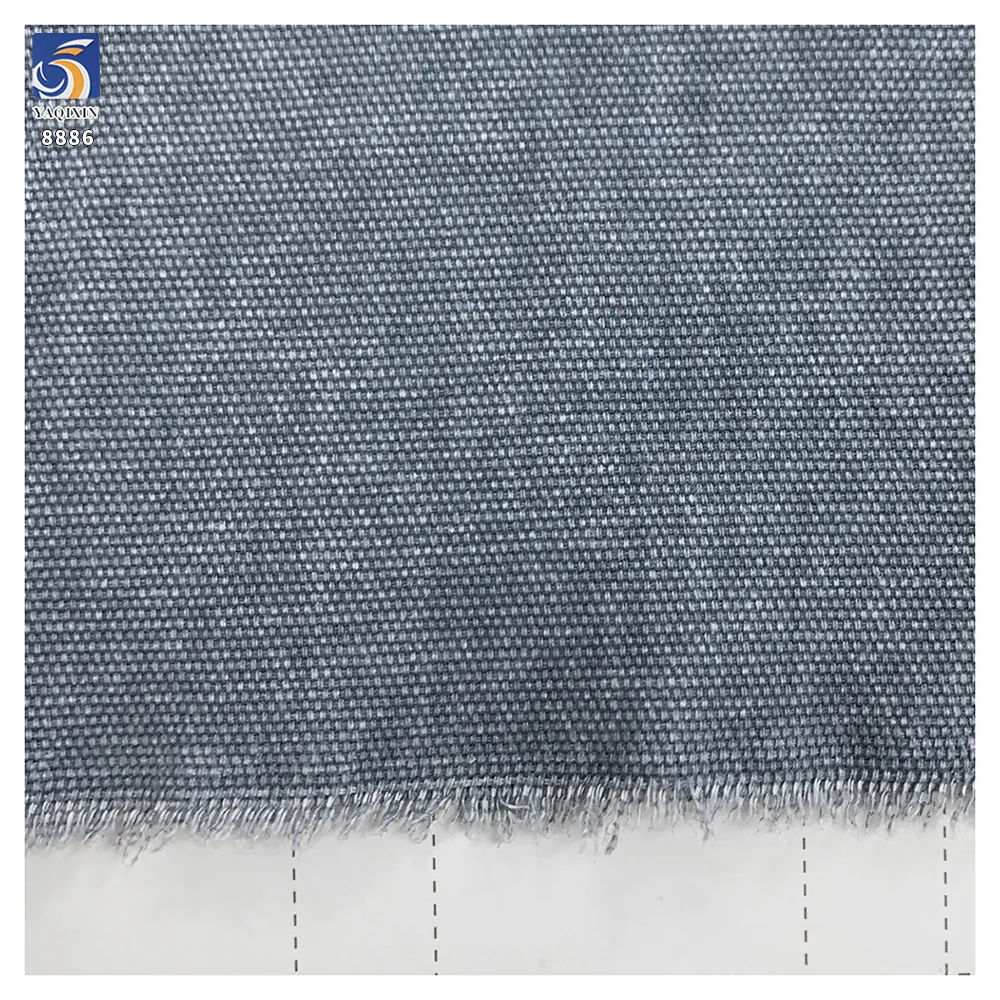 A8886 280g Newly Manufactured Woven Solid Color Washed Martin Canvas Fabric New 100 Cotton Canvas Shirt Clothing Fabrics
