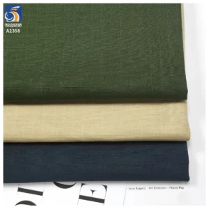 A2358 285gsm Thick 100% Cotton Jacquard Check Fabric Soft Plaids for Men's Dress/Shirt China Wholesale Woven Meter Supply