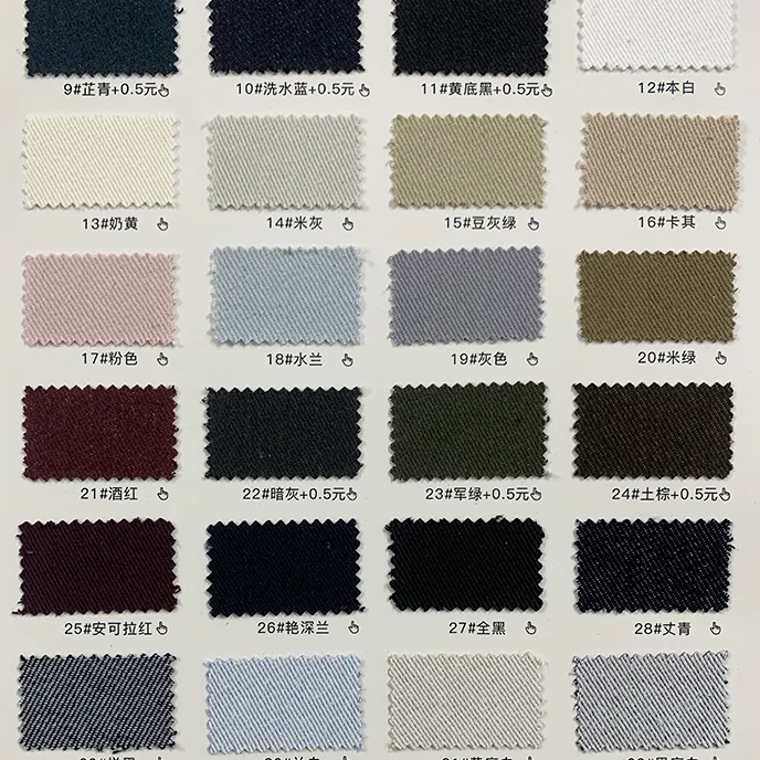 YX1057 230gsm High Quality Cheap Mediumweight 8.5oz Non-stretch Denim Fabric 64%Cotton 36%Polyester Jacket Jeans Denim Fabrics