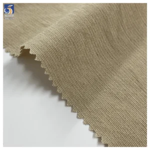 DV6718 Khaki 130gsm 15 Nylon 48 Rayon 37 Cotton Soft Blend Fabric Popular Cotton Fabrics for Spring and Summer Clothing